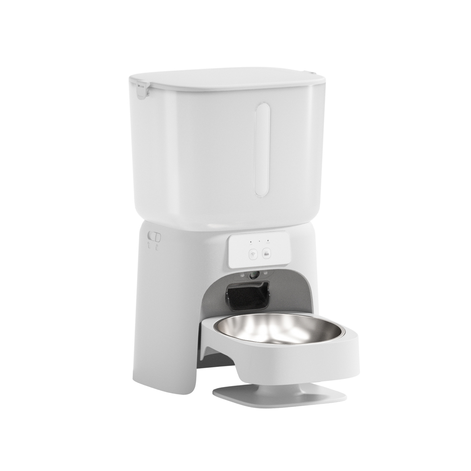 Cross-border 6L Double Bowl Cat Feeder Camera Voice WIFIAPP Long Endurance Pet Smart Feeder - Image 8