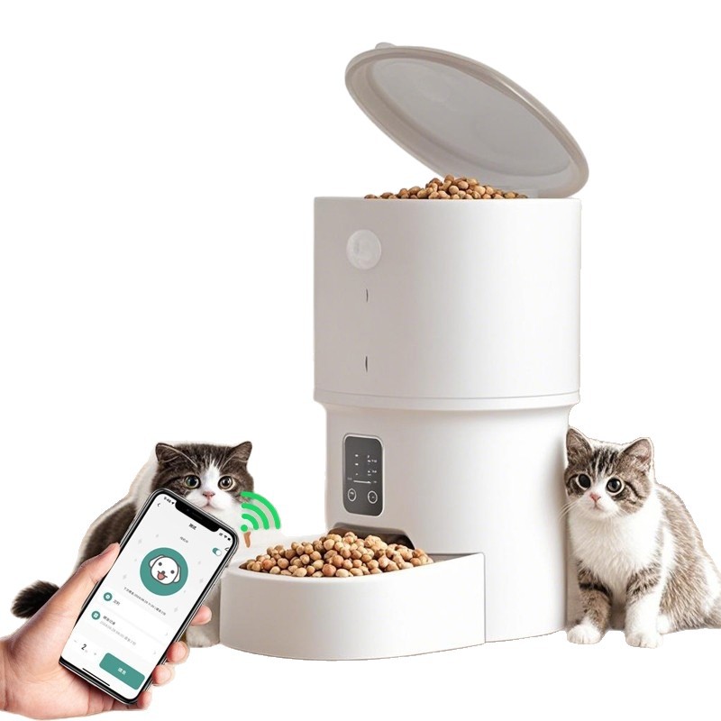 Automatic Pet Feeder for Cats: Smart, Timer- and Portion-Controlled Dispenser for Cat and Dog Food with Wi‑Fi Remote Control - Image 5