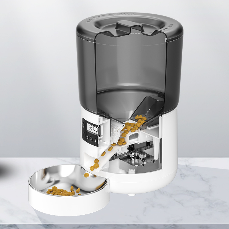 Pet Intelligent Automatic Feeder 4L Smart Mobile Phone Timing Quantitative Remote Feeding Cat and Dog Feeding Machine Manufacturer - Image 2