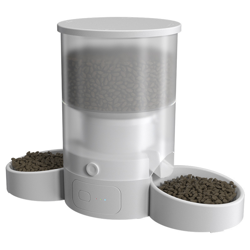 Habas Pet Automatic Feeder: Smart, Large-Capacity Food Dispenser for Cats and Dogs with Timer, Portion Control, and Remote App Management - Image 5