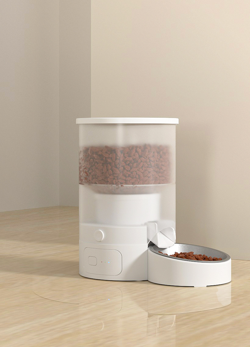 Habas Pet Automatic Feeder: Smart, Large-Capacity Food Dispenser for Cats and Dogs with Timer, Portion Control, and Remote App Management - Image 9