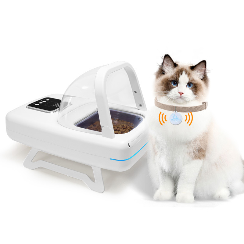Smart Pet Chip-Activated Feeder for Cats and Dogs; Timer and Portion Control for Dry and Wet Food; Universal Design; Exclusive Use to Prevent Food Theft - Image 5