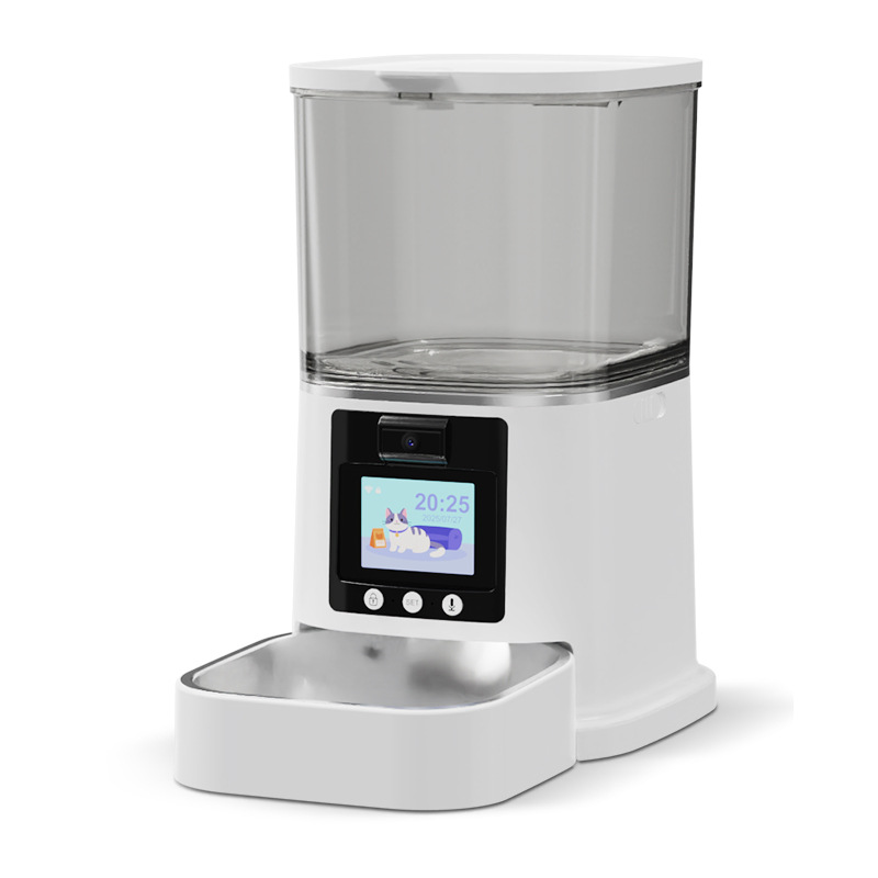 Cross-border pet automatic feeder with camera 6L large capacity remote monitoring cat and dog smart feeder wholesale - Image 5