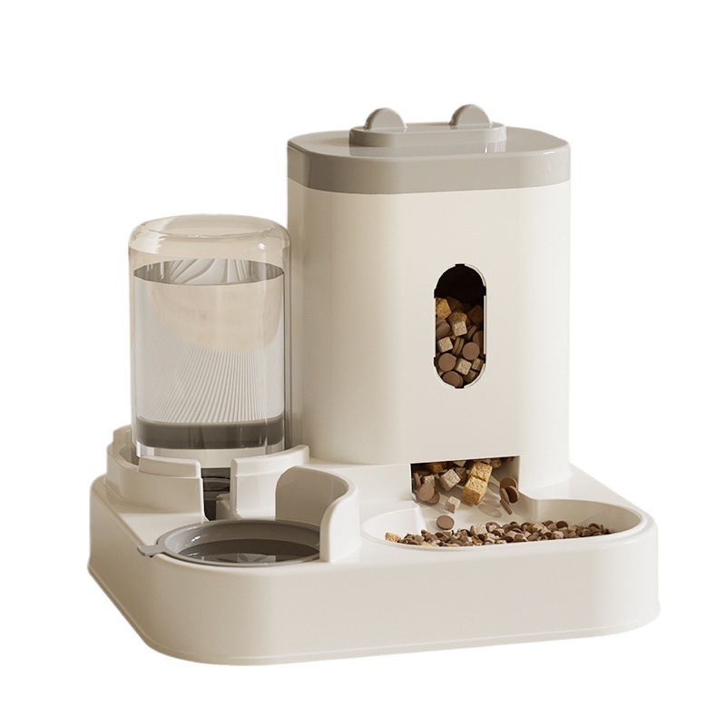 Cross-border New Automatic Cat Feeder Dog Bowl Pet Bowl Cat Basin Two-in-One Water Dispenser Cat Bowl Pet Supplies - Image 5