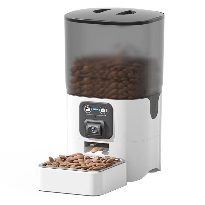 Automatic Pet Feeders for Cats and Dogs, Smart Timed & Portion-Controlled Dispenser for Cat and Dog Food, with Video Monitoring Feature - Image 5