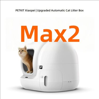 Xiao Pei Smart Cat Toilet MAX2 Automatic Cat Litter Basin Second Generation Upgrade Oversized Electric Fully Closed Cat