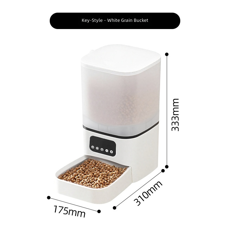 Amazon New Pet Dual-Bowl Automatic Feeder Cat and Dog Food Dispenser Smart Dog Bowl - Image 8