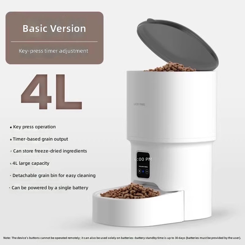 Automatic Pet Feeder for Cats: Smart, Timer- and Portion-Controlled Dispenser for Cat and Dog Food with Wi‑Fi Remote Control - Image 11