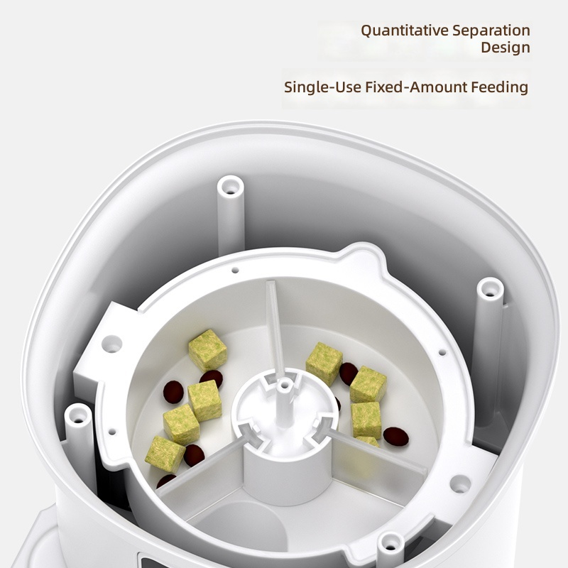 Automatic Pet Feeder for Cats: Smart, Timer- and Portion-Controlled Dispenser for Cat and Dog Food with Wi‑Fi Remote Control - Image 3
