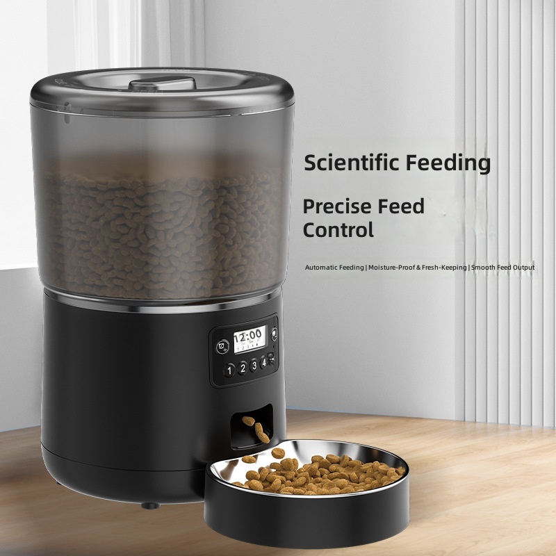 Pet Intelligent Automatic Feeder 4L Smart Mobile Phone Timing Quantitative Remote Feeding Cat and Dog Feeding Machine Manufacturer - Image 4