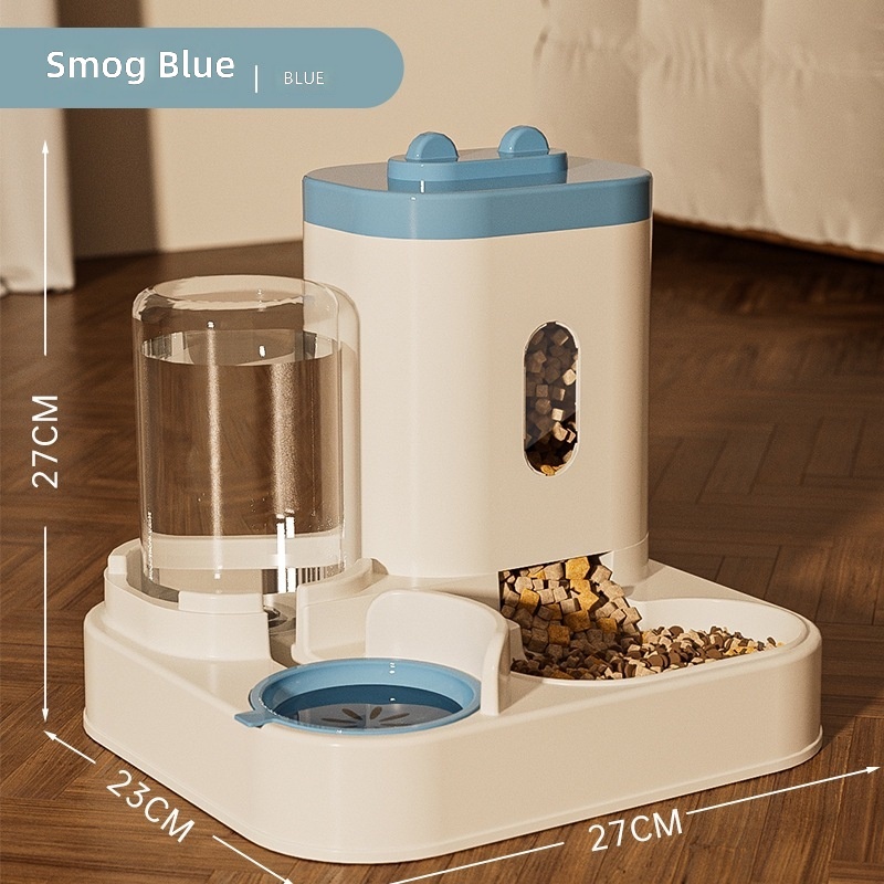 Cross-border New Automatic Cat Feeder Dog Bowl Pet Bowl Cat Basin Two-in-One Water Dispenser Cat Bowl Pet Supplies - Image 11