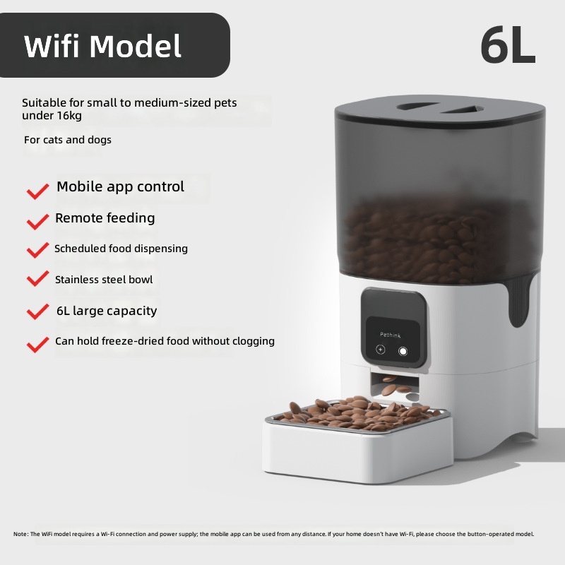 Automatic Pet Feeders for Cats and Dogs, Smart Timed & Portion-Controlled Dispenser for Cat and Dog Food, with Video Monitoring Feature - Image 8
