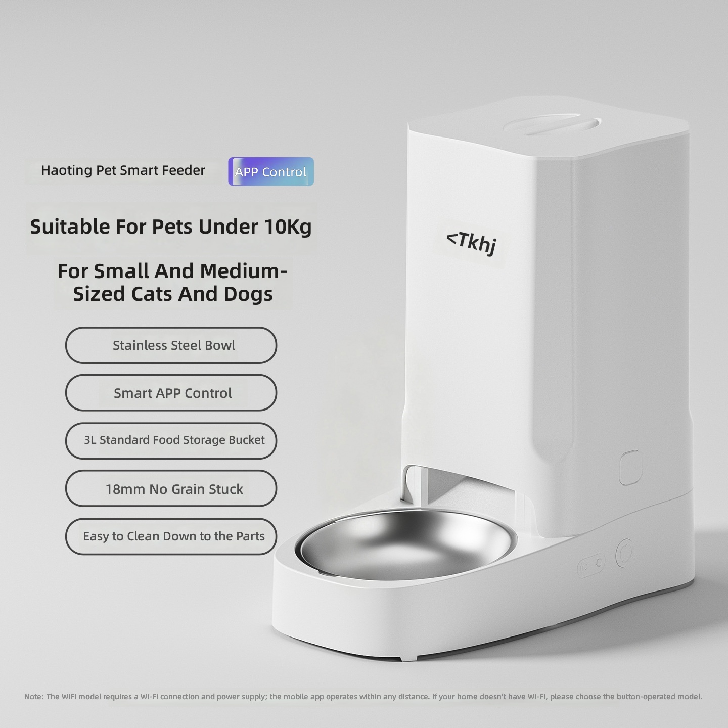 Pet Smart Feeder Timed Volume Video Interactive Super Large Capacity Automatic Feeder Pet Supplies - Image 7